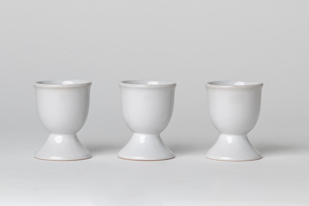 White Ceramic Egg Holders