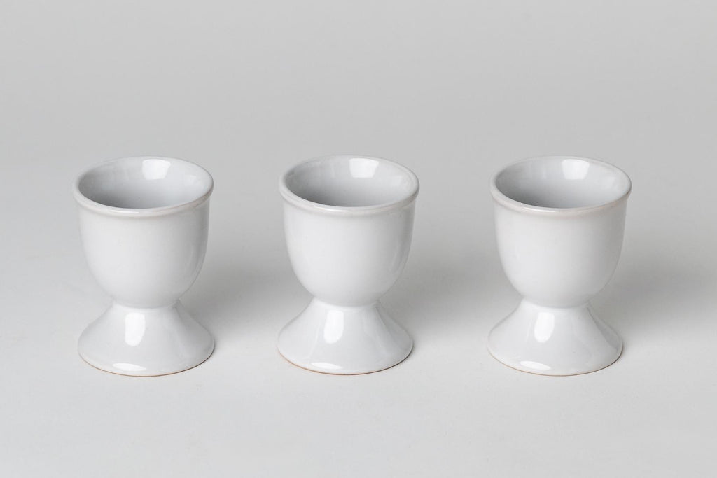 White Ceramic Egg Holders