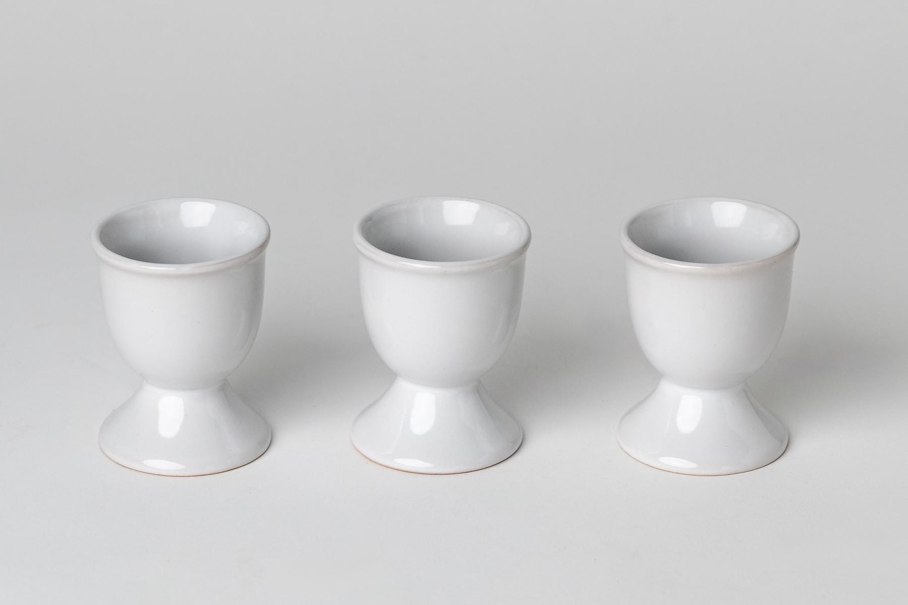 White Ceramic Egg Holders