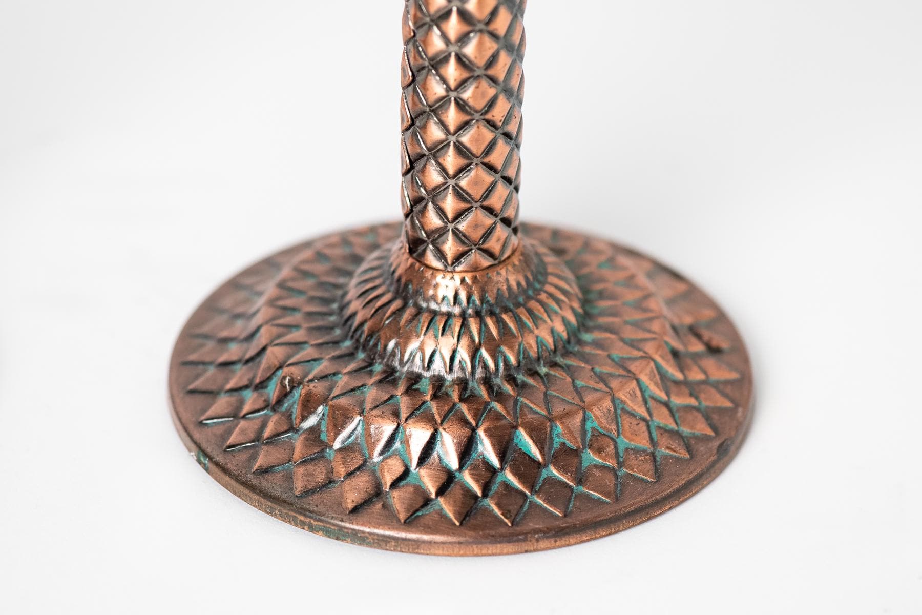 Palm Tree Candlestick Holders - Set of 2
