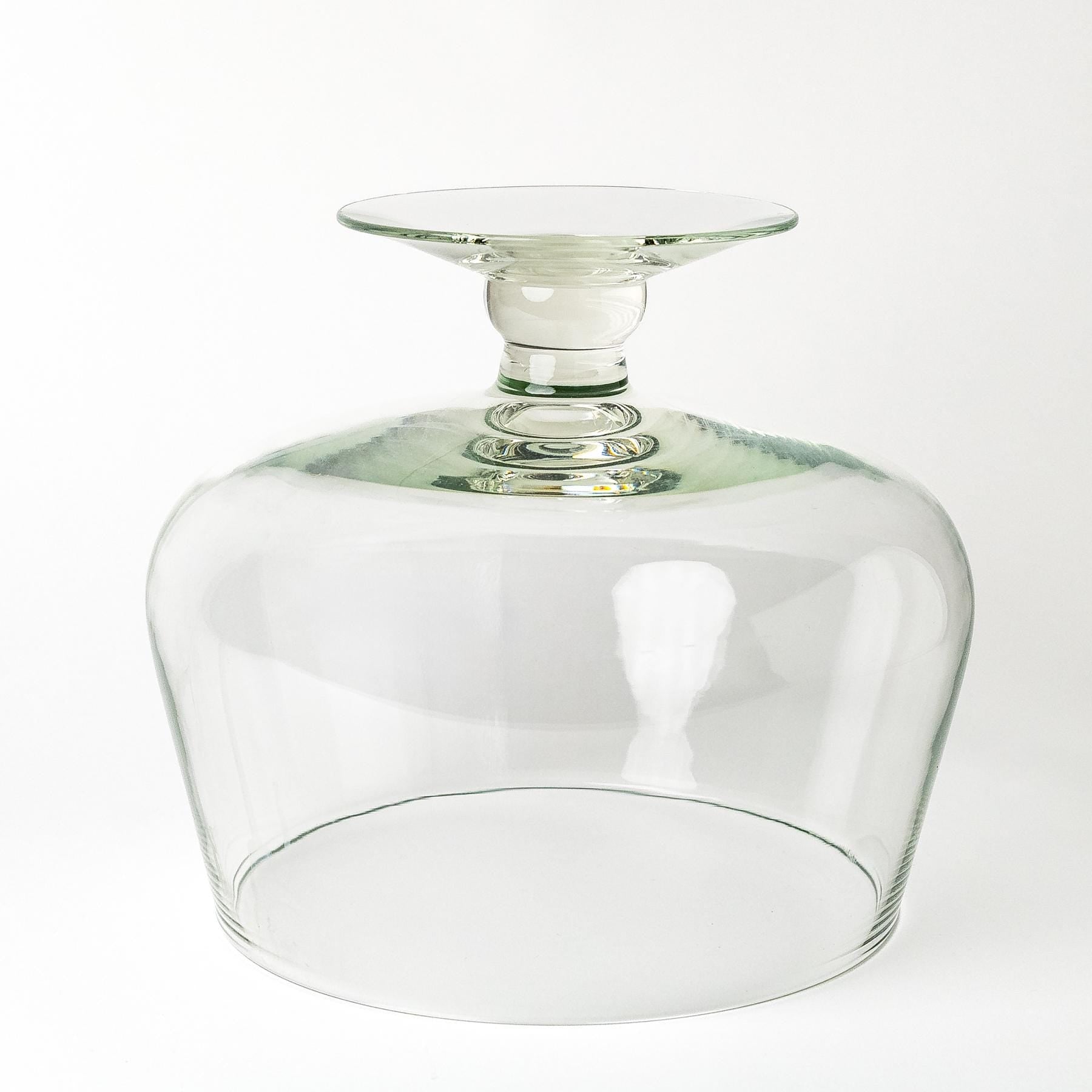 Stemmed Punch Bowl with 12 Cups