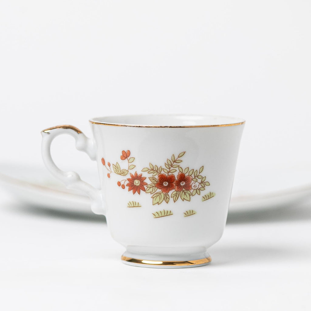 Pagoda Luncheon Teacup and Plate Set - Each Set