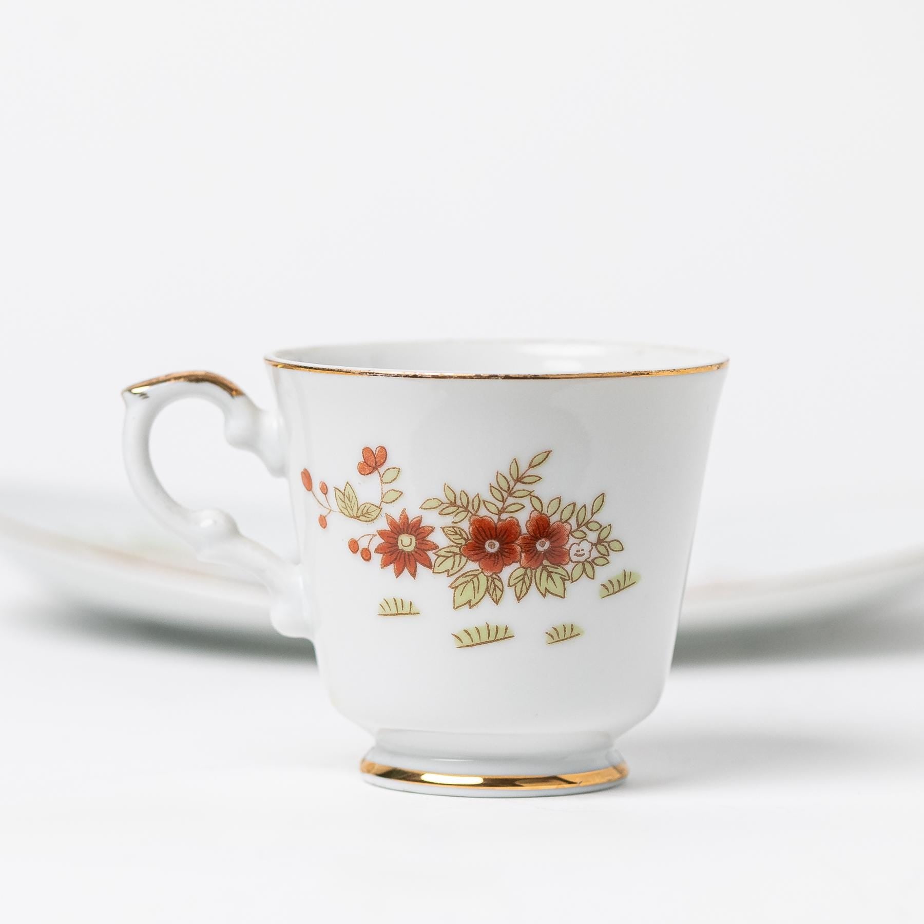 Pagoda Luncheon Teacup and Plate Set - Each Set
