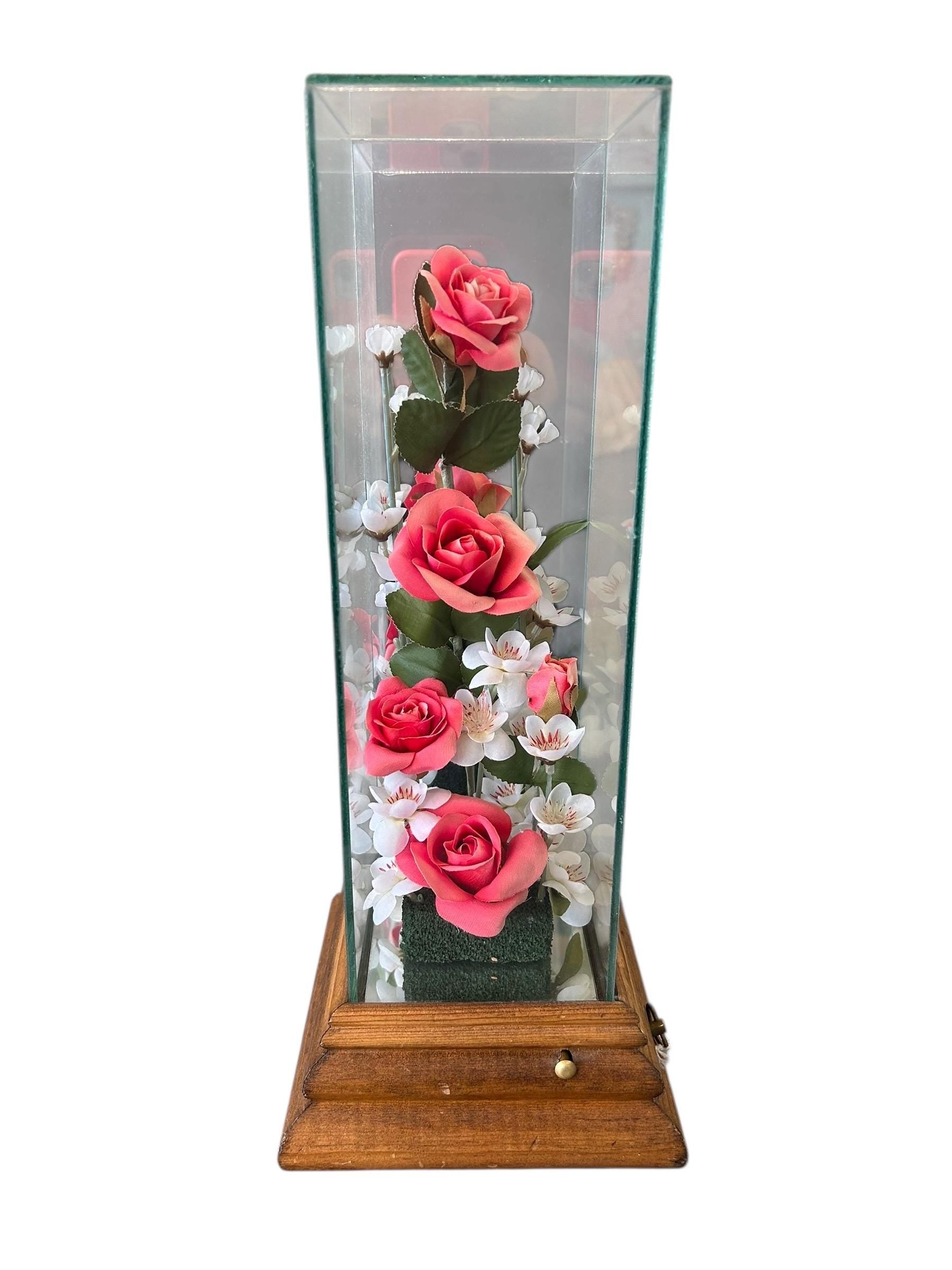 Pink Rose Music Box