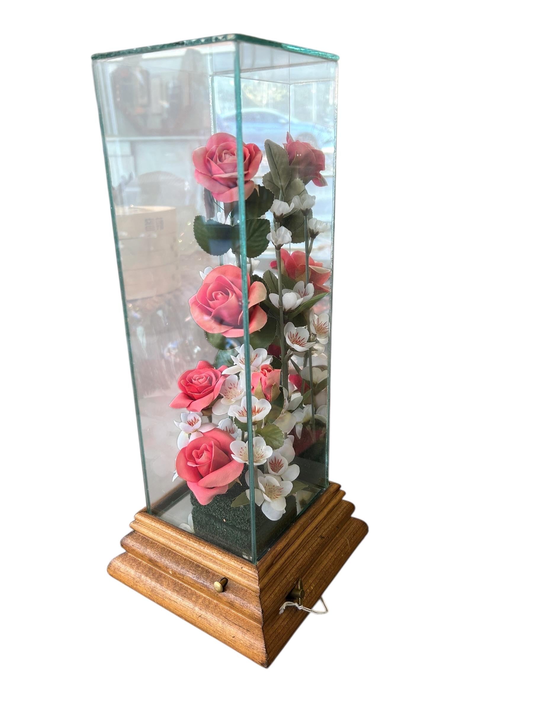 Pink Rose Music Box