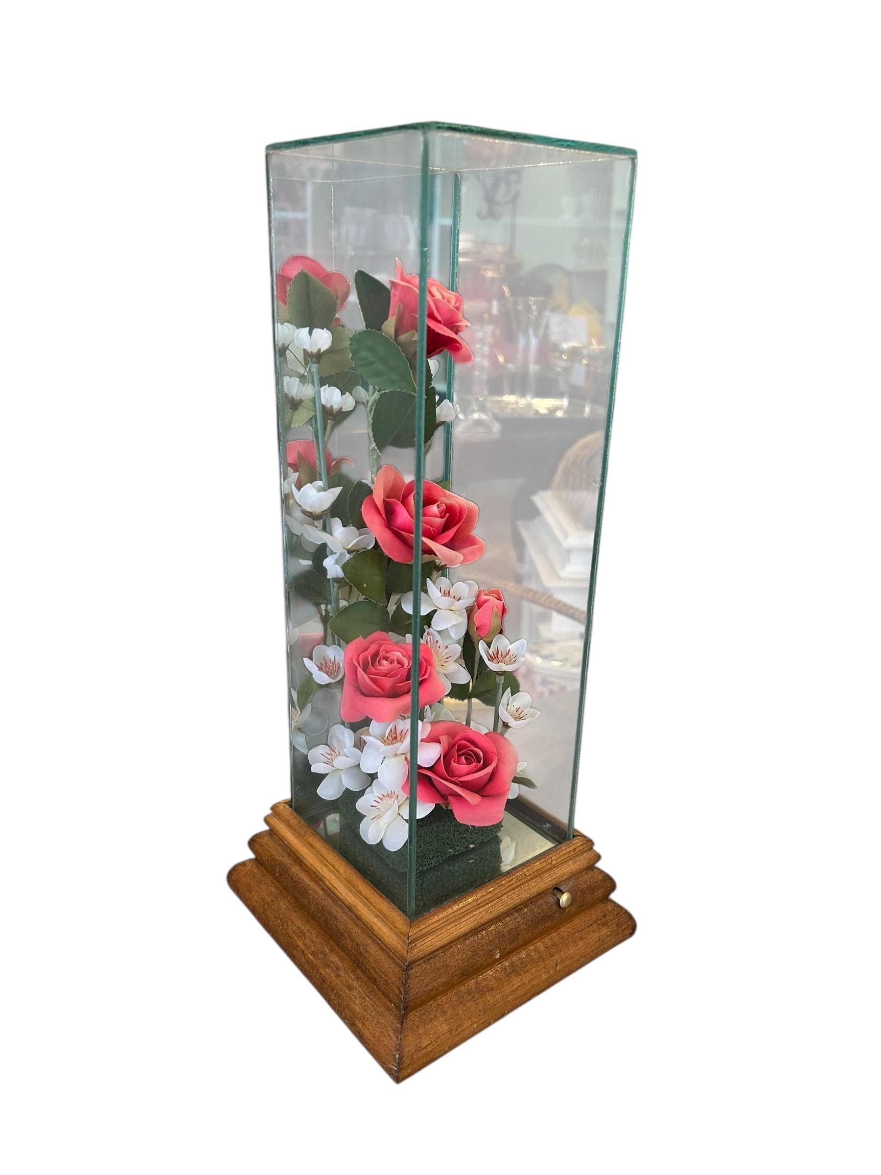 Pink Rose Music Box