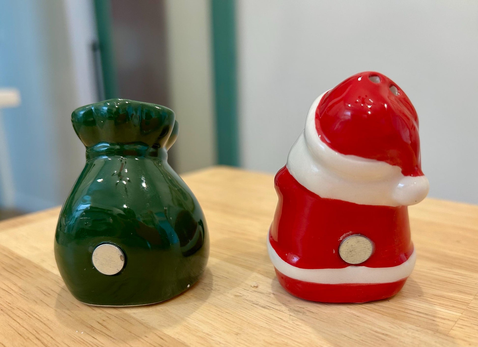 Santa and Christmas Tree Salt & Pepper Shakers